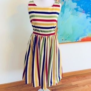 ModCloth Candice Candy Stripe Dress